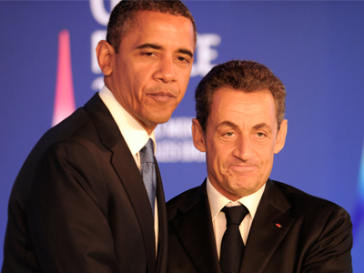 Τηλεδιάσκεψη Ομπάμα- Σαρκοζί