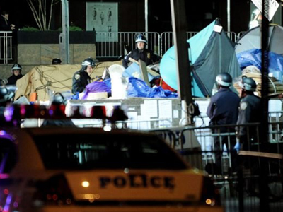 Πιστά στον αγώνα τους τα μέλη του Occupy Wall Street