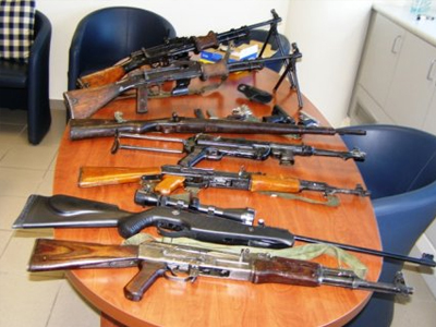 Έκανε συλλογή από… όπλα