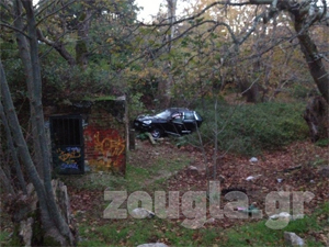 Το όχημα εντοπίστηκε σε ρέμα, γαζωμένο με σφαίρες