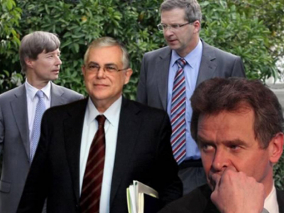 Παπαδήμος: Συνάντηση με τους τροϊκανούς