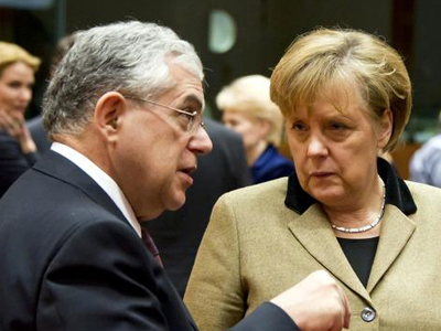 Τηλεφωνική επικοινωνία Παπαδήμου – Μέρκελ