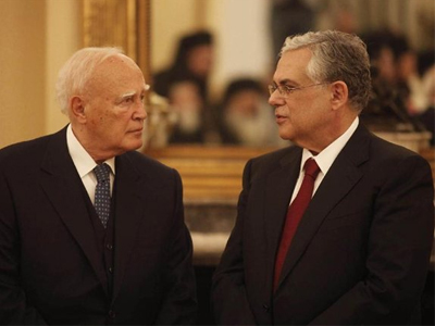 Στον Παπούλια ο Παπαδήμος