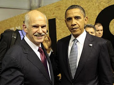 Συνάντηση Παπανδρέου- Ομπάμα