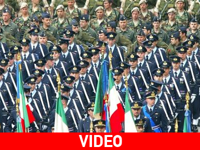 Ιταλία: Παρέλαση με το βλέμμα στους σεισμοπαθείς