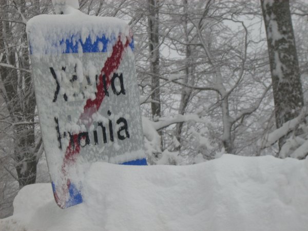 Αποκλεισμένοι οδηγοί στην κορυφή του Πηλίου
