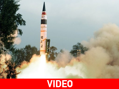 Δείτε την εκτόξευση του πρώτου βαλλιστικού πυραύλου της Ινδίας