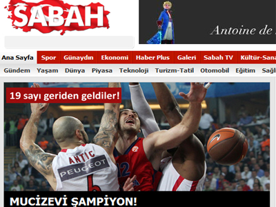 Οι εφημερίδες της Τουρκίας για τη νίκη του Ολυμπιακού