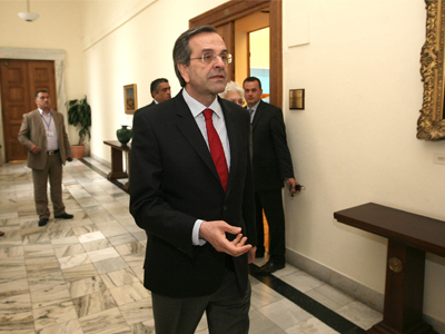 «Στον αέρα» το ταξίδι Σαμαρά στις Βρυξέλλες