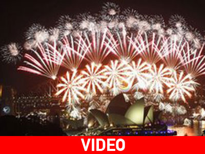 Σίδνεϋ: Καλωσόρισαν το 2012 με επτά τόνους βεγγαλικών