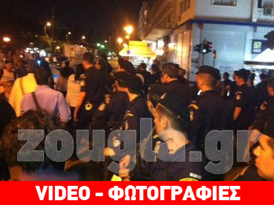 Μικρή ένταση στο Σύνταγμα