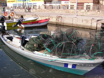 Kατασχέθηκαν 180 μέτρα δίχτυα παράνομης αλιείας στις εκβολές τους Σπερχειού
