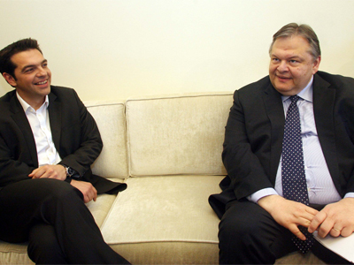 Ολοκληρώθηκε η συνάντηση Βενιζέλου- Τσίπρα