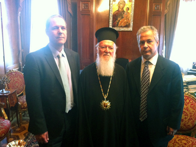 Επίσκεψη Θ. Τζήμερου στο Πατριαρχείο