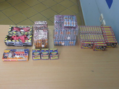 Συνελήφθη για «κατεψυγμένα» βεγγαλικά