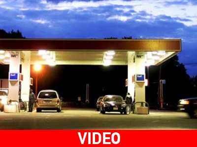 Καρέ-καρέ η ληστεία σε πρατήριο υγρών καυσίμων