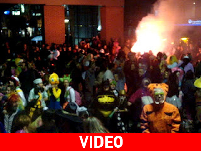 «Βγήκαν νύχτα» οι καρναβαλιστές στην Ξάνθη