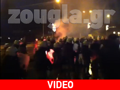 Διαλύθηκε η συγκέντρωση της Χρυσής Αυγής- Περιορισμένη χρήση χημικών