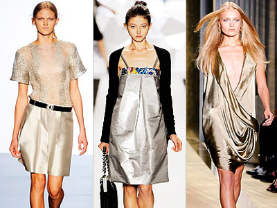 Μεταλλικά ρούχα και αξεσουάρ για εκτυφλωτικές εμφανίσεις!