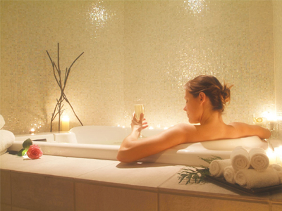 Μείγμα για το μπάνιο με έλαια και σοκολάτα!