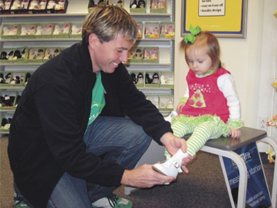 Τι παπούτσια πρέπει να φοράει;