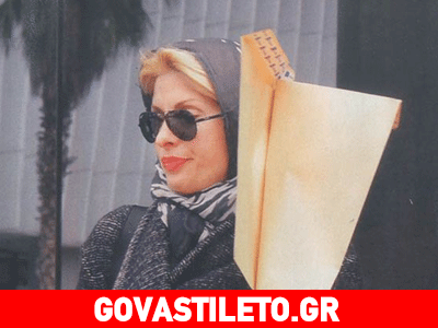 Το κρυφτό της Ελένης Μενεγάκη με τους παπαράτσι στην Κηφισιά