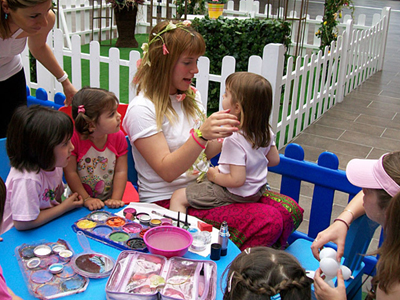 FACE PAINTING στη μικρή ζούγκλα του Αthensheart!