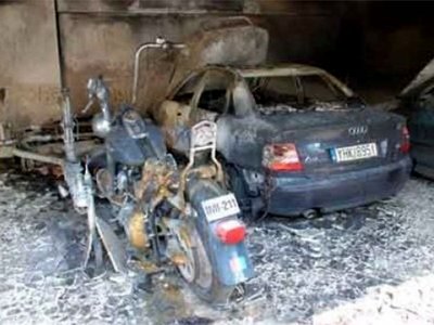 Ρέθυμνο: Εμπρησμοί στη Βαρδινογιάννηδων