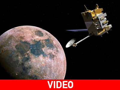 Η Mona Liza στο φεγγάρι με Laser