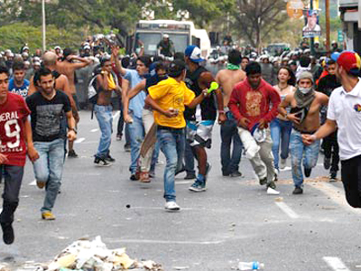 Επεισόδια στo Καράκας για το εκλογικό αποτέλεσμα