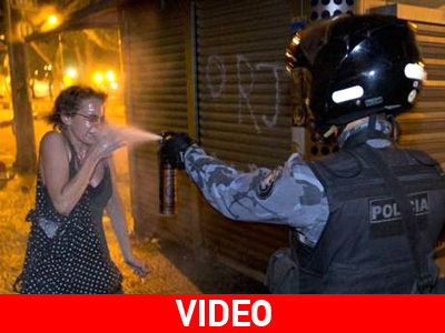 Βία και αίμα στους δρόμους της Βραζιλίας