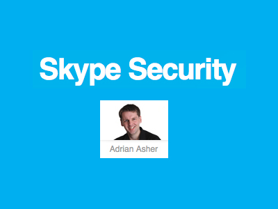 Η εταιρεία Skype αναγνωρίζει το κενό ασφαλείας – προσπαθεί να το κλείσει