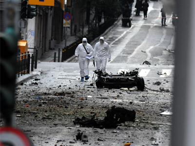 Τα ξένα ΜΜΕ για την έκρηξη στην Αθήνα Τα ξένα ΜΜΕ για την έκρηξη στην Αθήνα