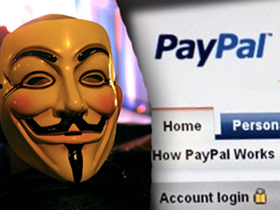 Χάκαραν οι Anonymous το PayPal; Χάκαραν οι Anonymous το PayPal;