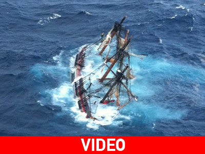 Καρέ-καρέ η διάσωση στο θρυλικό Bounty