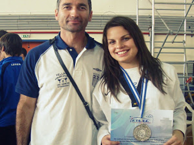 Tae kwon do: Μεγάλη επιτυχία για την 16χρονη Ειρήνη Μπουράκη