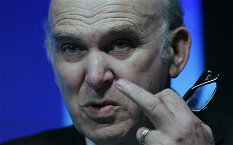 Ο υπουργός Επιχειρηματικότητας, Βινς Κέιμπλ