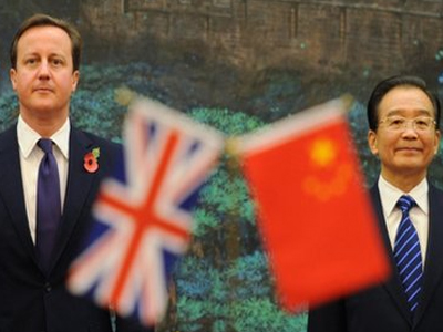 Κινητικότητα μεταξύ Αγγλίας και Κίνας για εμπορικές συμφωνίες