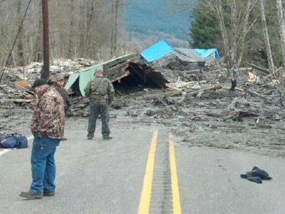 ΗΠΑ: Τραγωδία μετά από κατολίσθηση στην Ουάσινγκτον