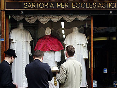 Ο Πάπας θα φοράει Gammarelli Ο Πάπας θα φοράει Gammarelli