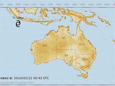 Ο τροπικός κυκλώνας Γκίλιαν δυσχεραίνει τις έρευνες στον Ινδικό Ωκεανό