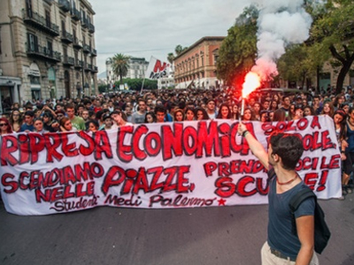 Μαζική η συμμετοχή στις σημερινές διαδηλώσεις στην Ιταλία