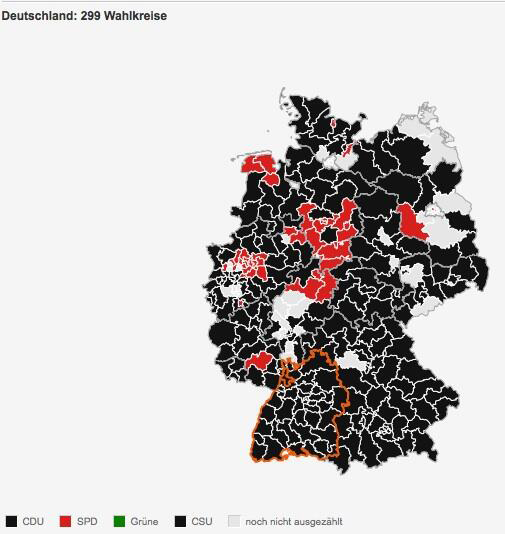 Ο - σχεδόν τελικός - εκλογικός χάρτης