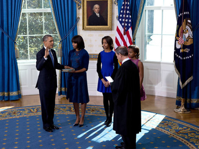 Ορκωμοσία μέρος δεύτερον για τον Μπαράκ Ομπάμα