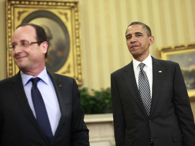 Ολάντ και Ομπάμα για την σύμπραξη Γαλλίας-ΗΠΑ