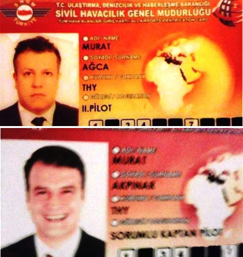 Οι δύο απαχθέντες πιλότοι