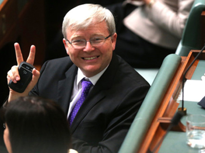 Αυστραλία: Στον Ραντ η ηγεσία των Εργατικών