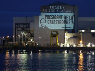 «Εισβολή» της Greenpeace σε πυρηνικό σταθμό