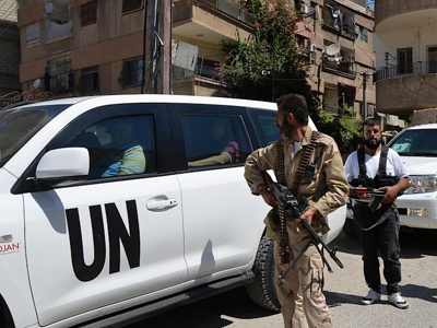 Στη Συρία οι επιθεωρητές του ΟΗΕ για τα χημικά