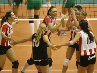 Βόλεϊ: Άνετα στα ημιτελικά του Κυπέλλου ο Ολυμπιακός